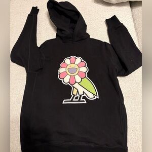 Tukashi Murakami x OVO Surplus flower owl hoodie